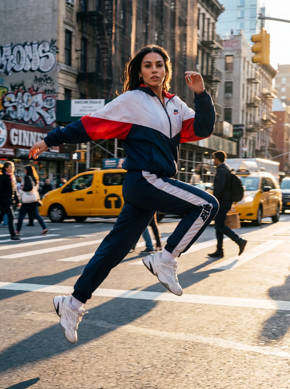 Женщина в спортивном стиле