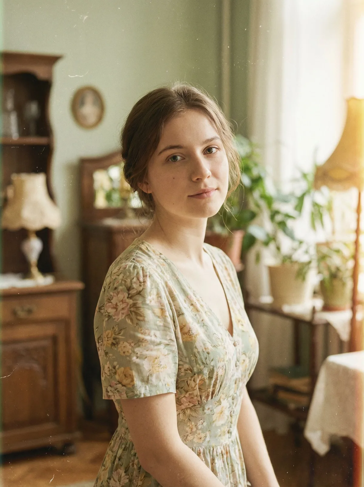 Портрет с эффектом пленки