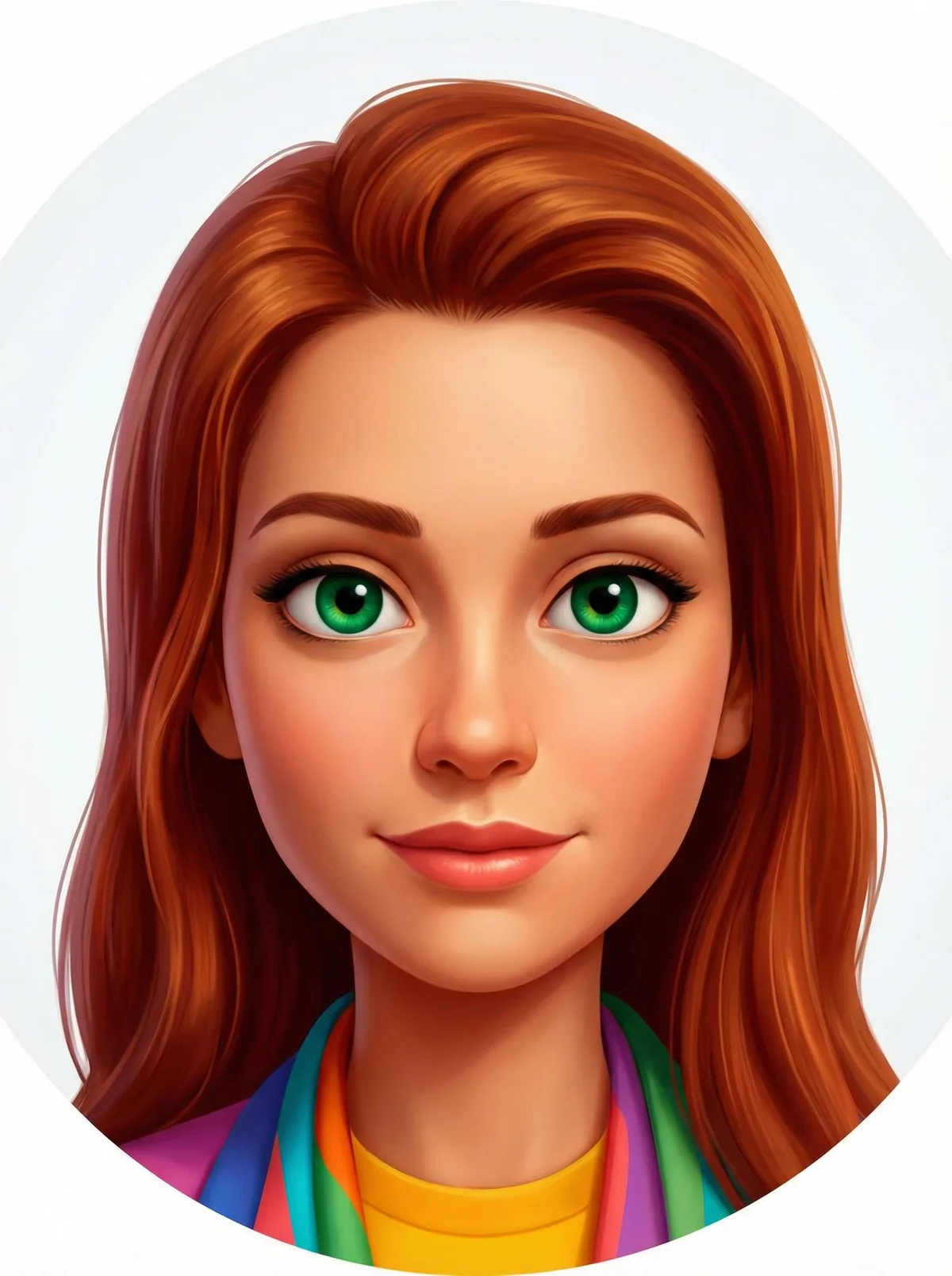 Аватарка в стиле cartoon-realism