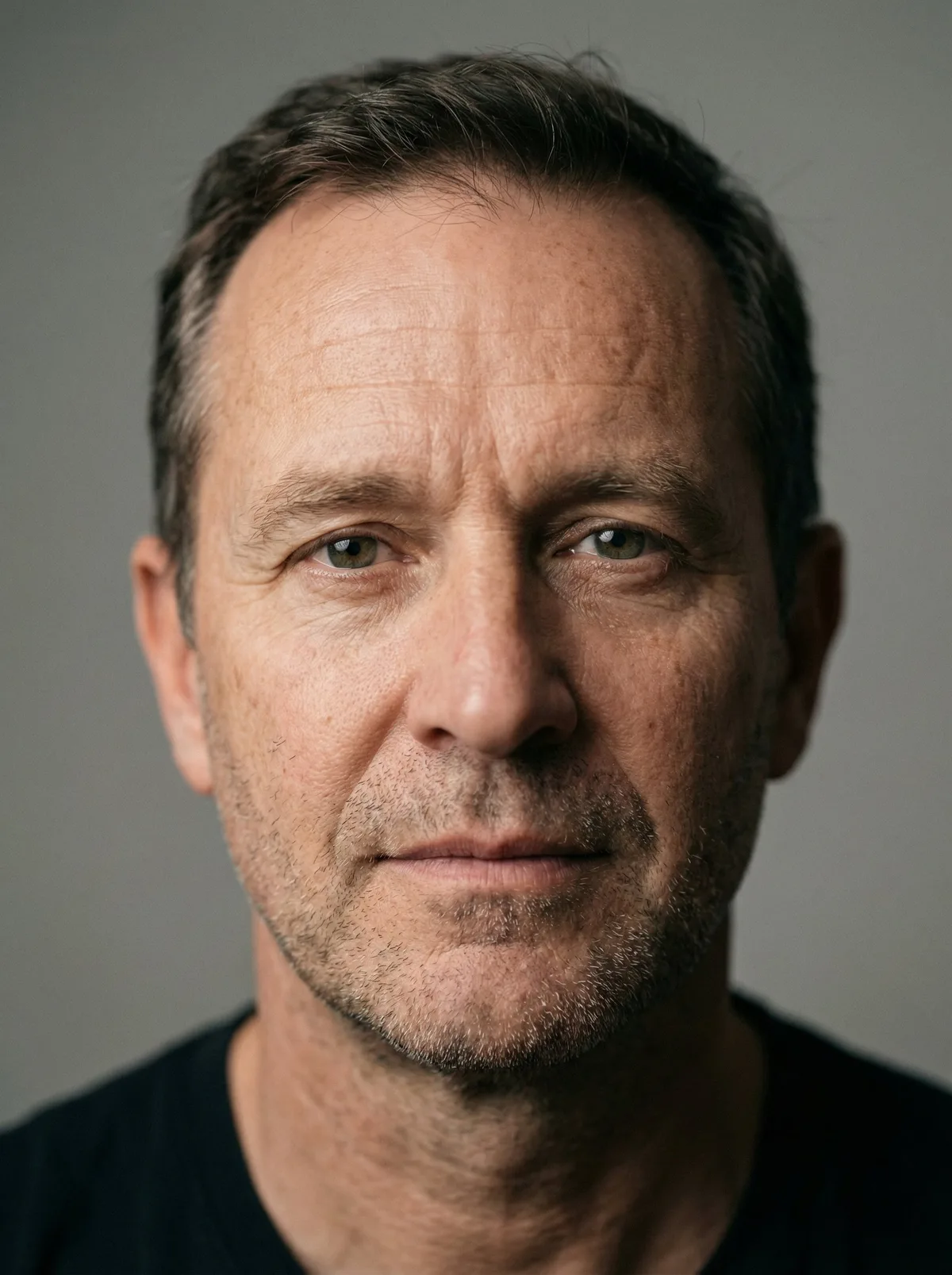 Портрет человека в студии