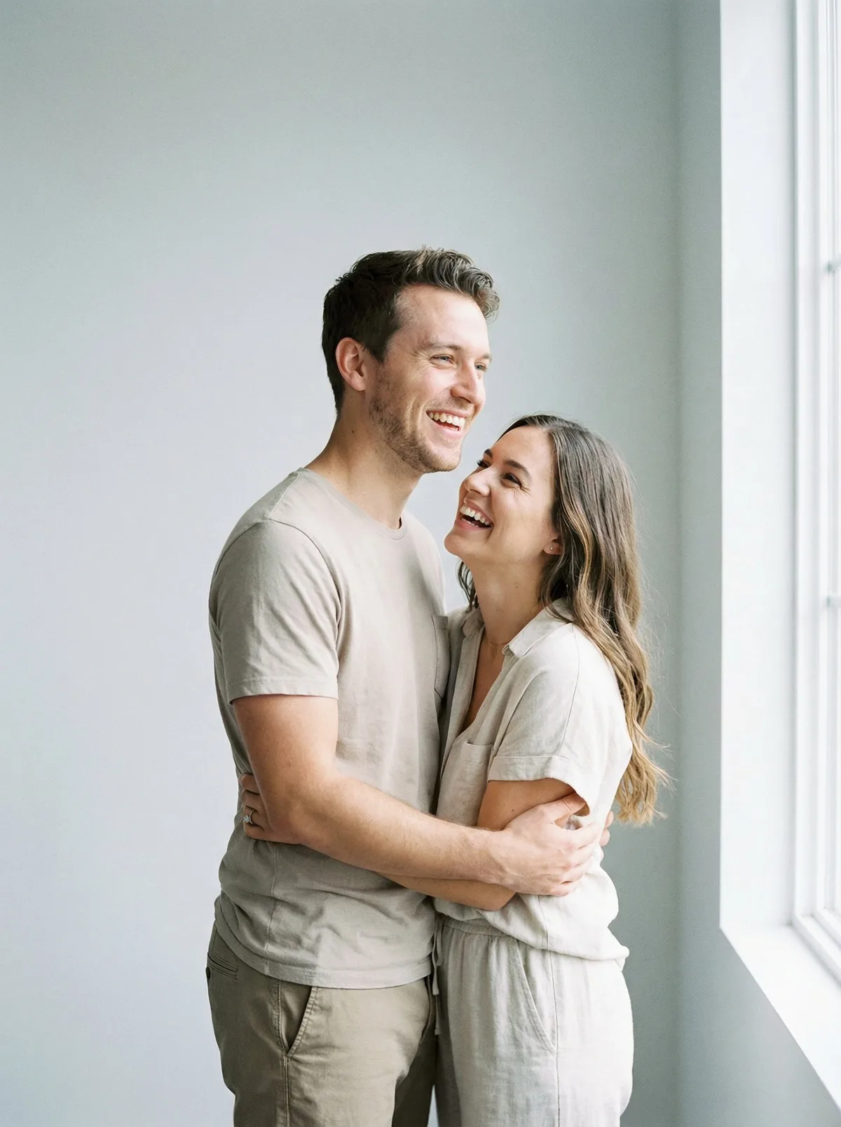 Студийная фотосессия пары