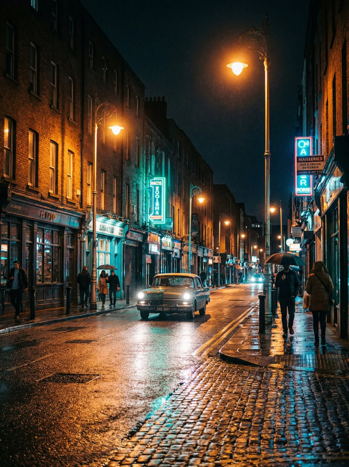 Ретушь ночной фотографии