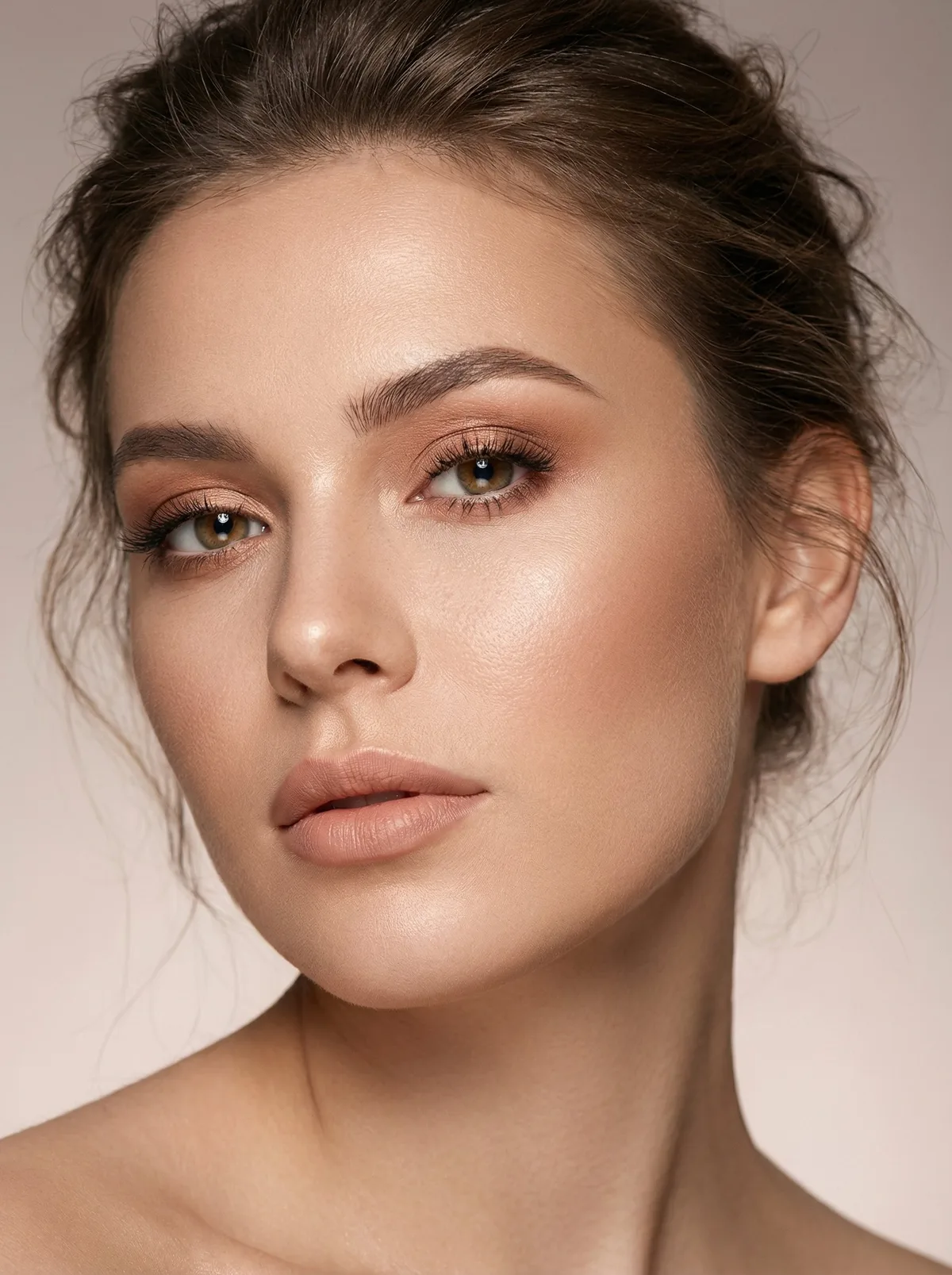 Ретушь с акцентом на макияж