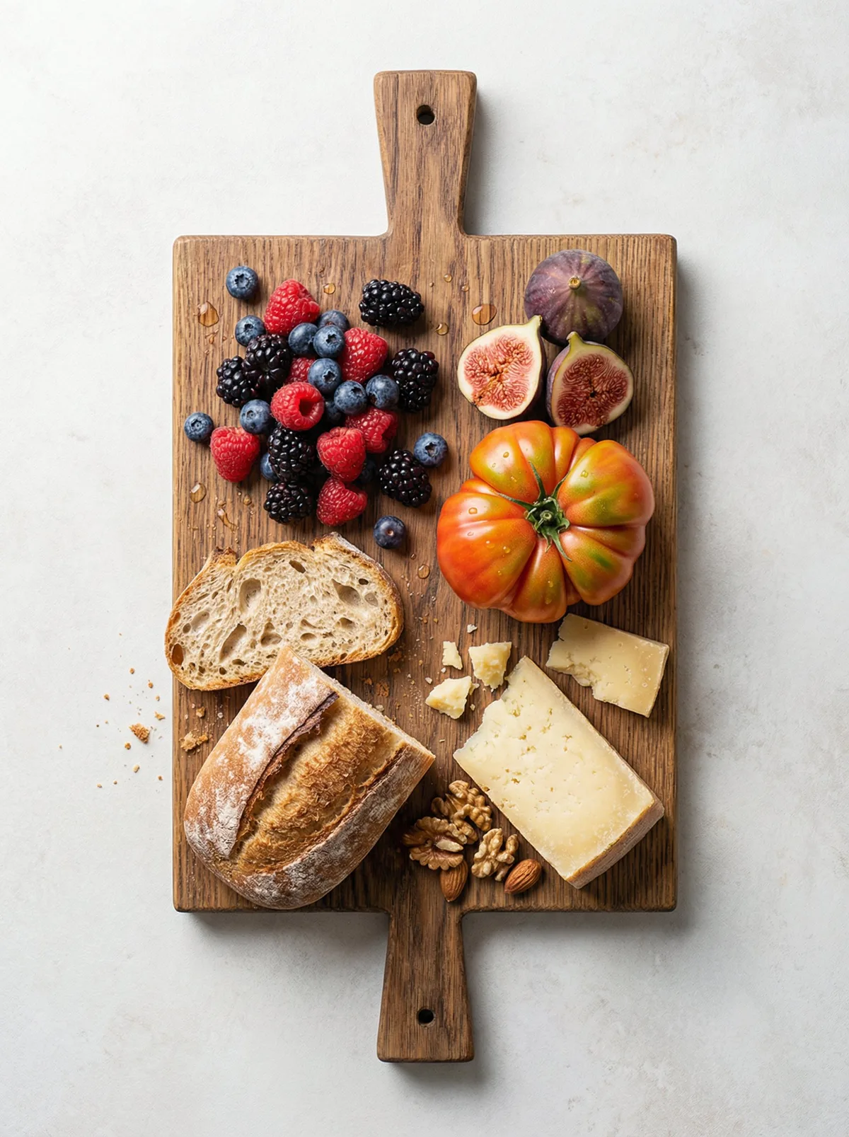 Ретушь фото с продуктами питания