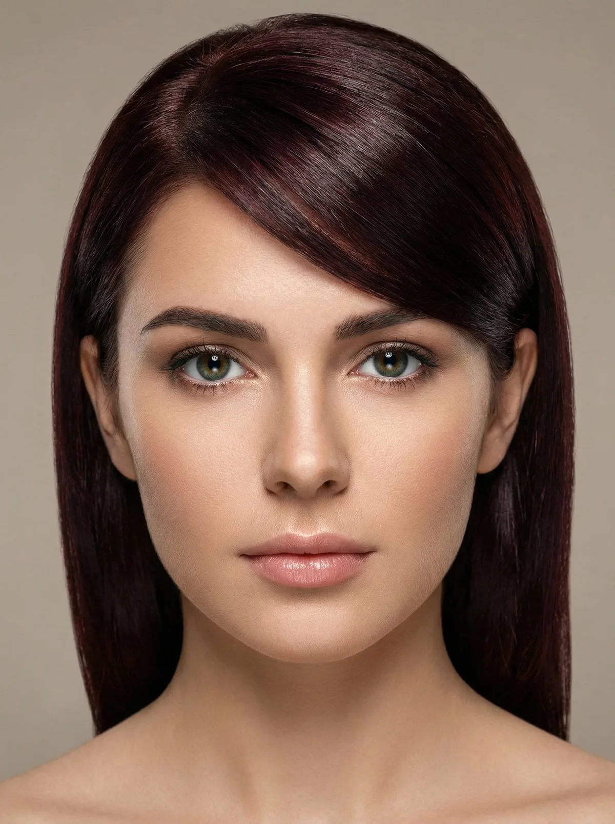 Ретушь волос и глаз на портрете