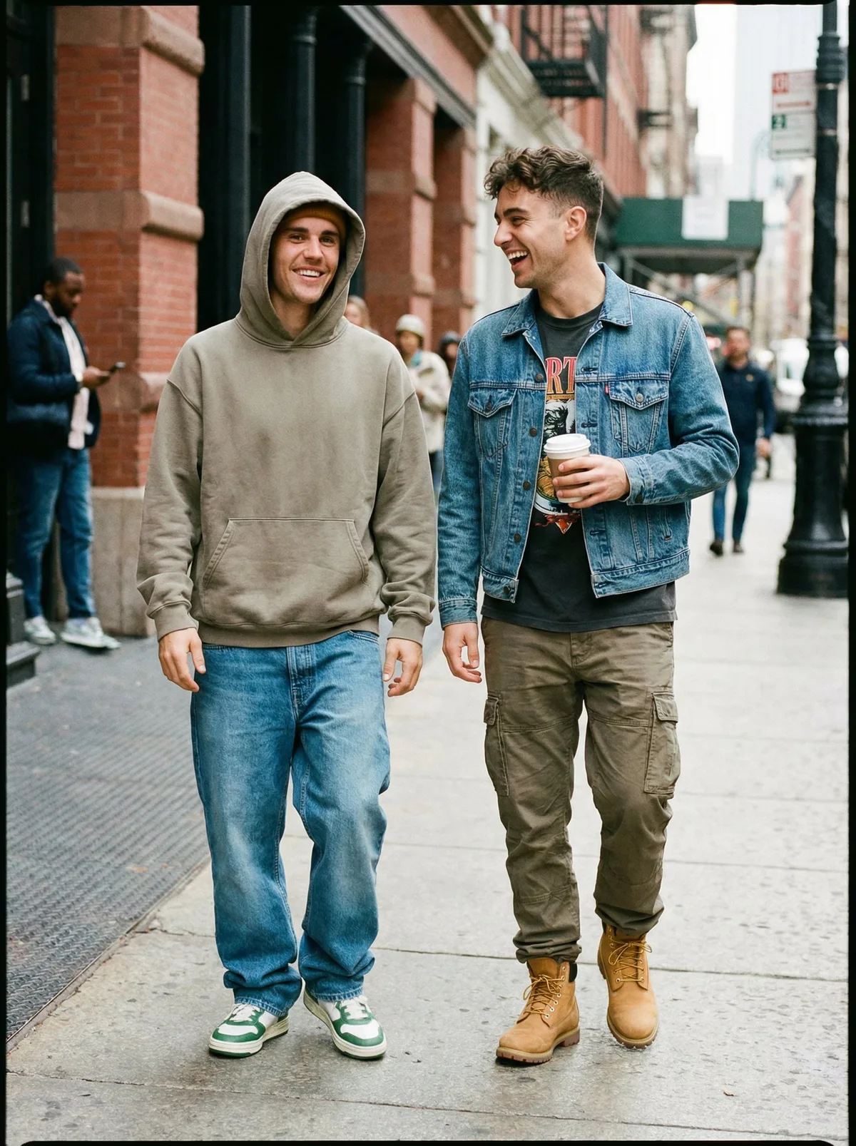 Парень рядом с Justin Bieber