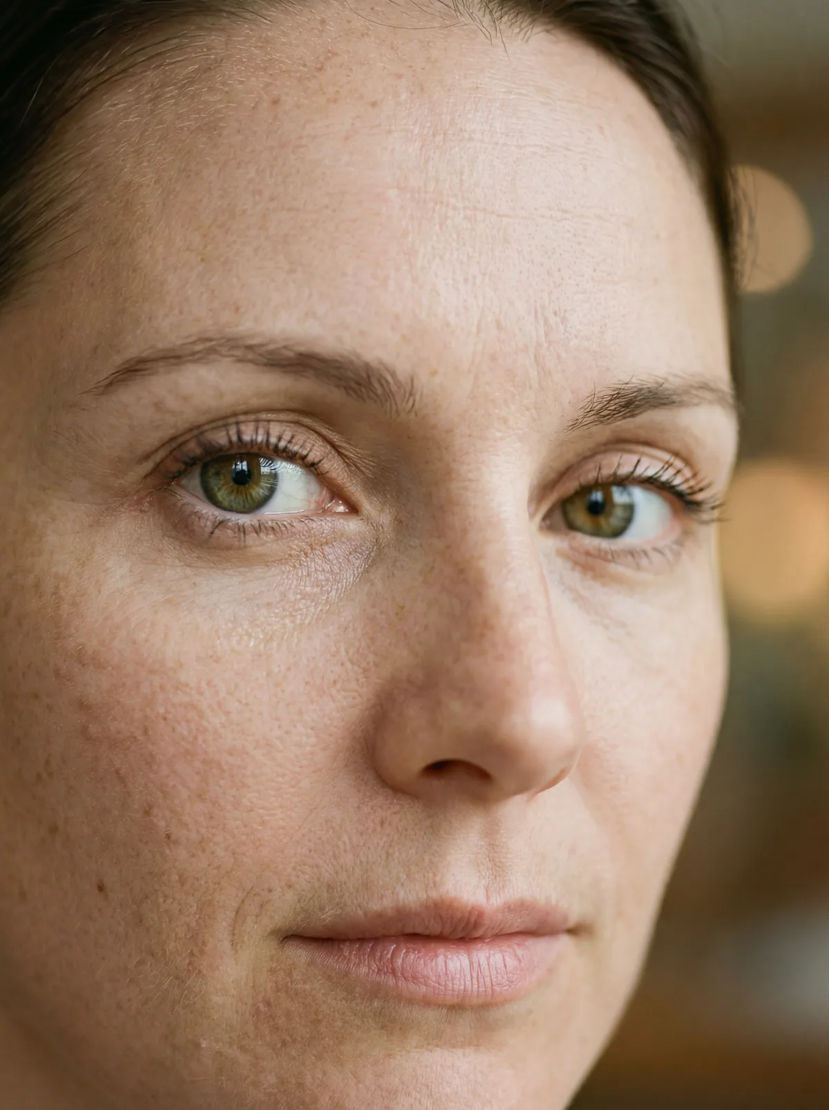 Портретная фотосессия крупным планом