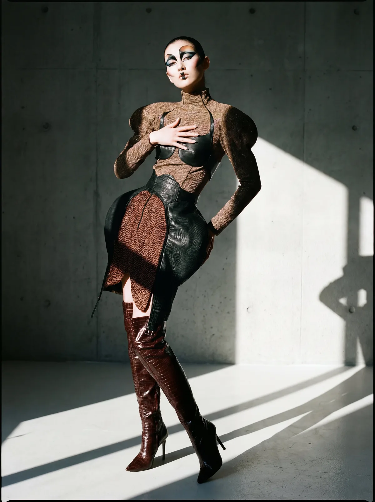 Глянцевая fashion съемка