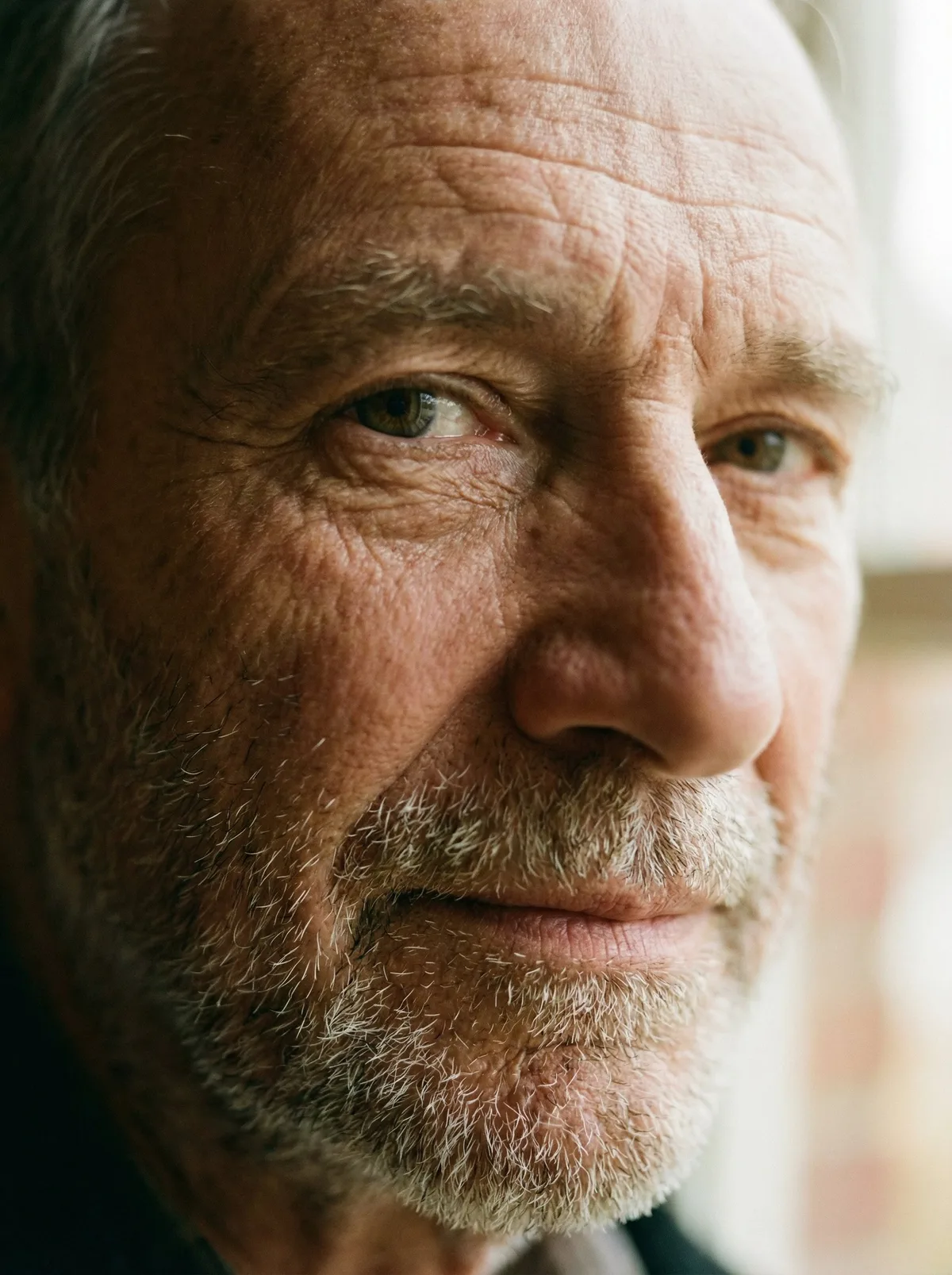 Портрет мужчины крупным планом