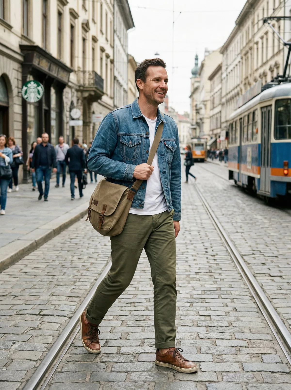 Мужчина в casual стиле