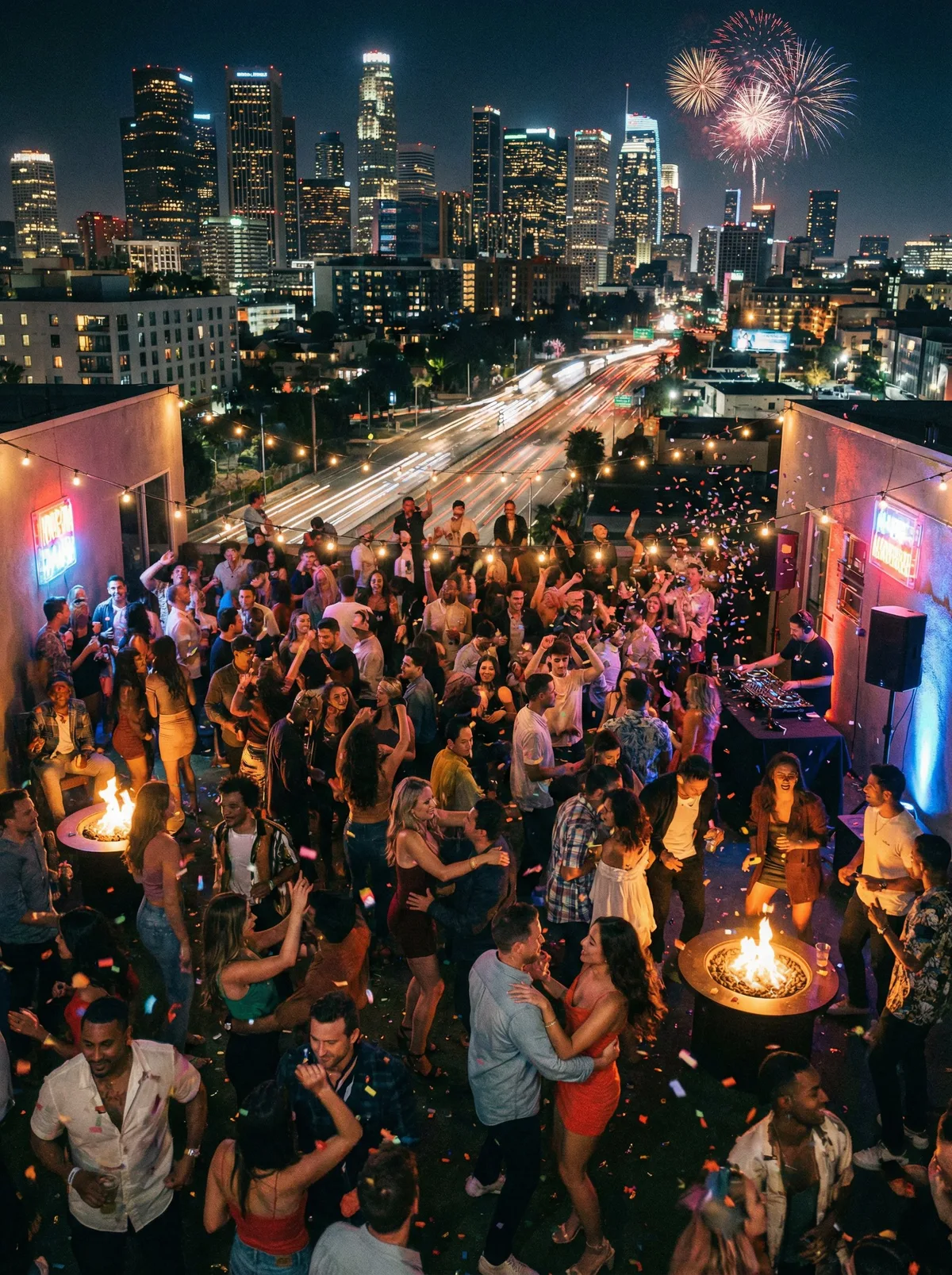 Вечеринка на крыше