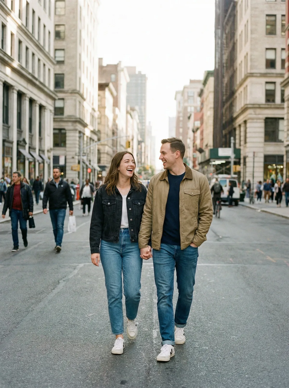 Пара в стиле casual