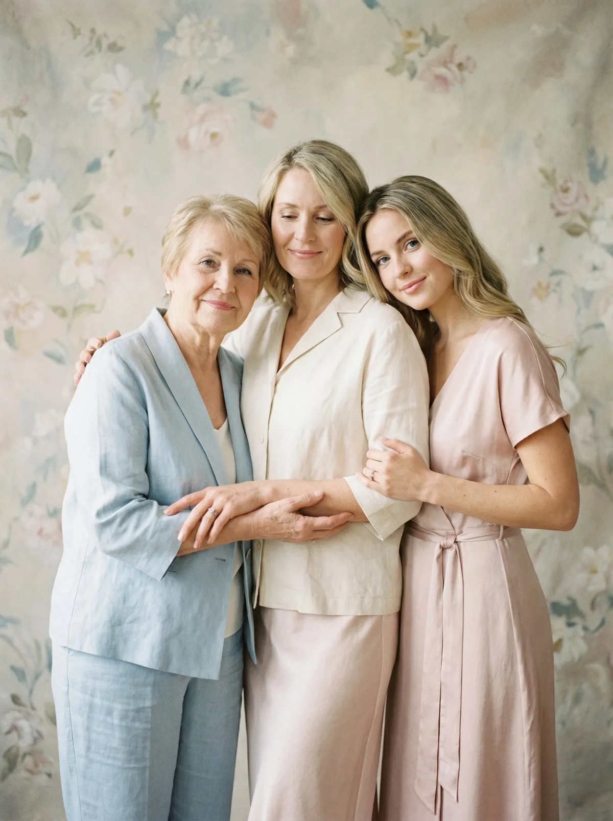 Женщины разных поколений в одном стиле одежды