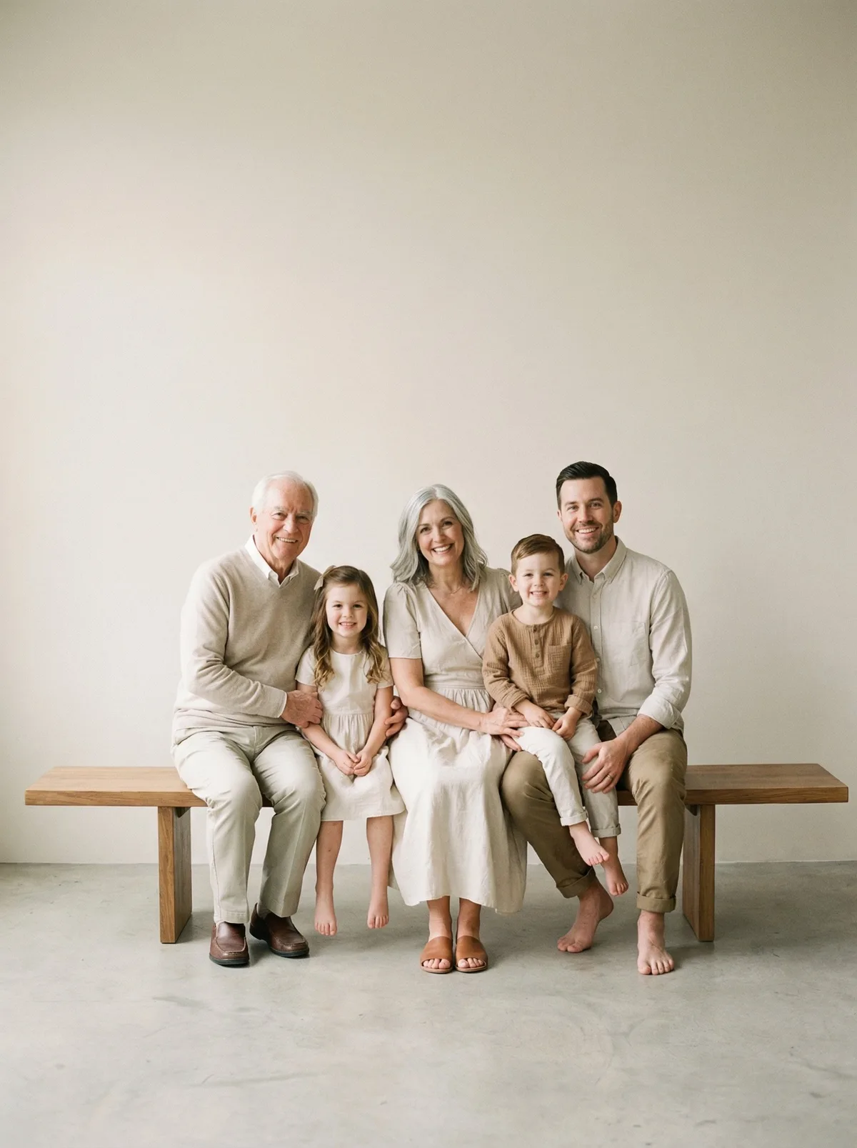 Семейный портрет в студии