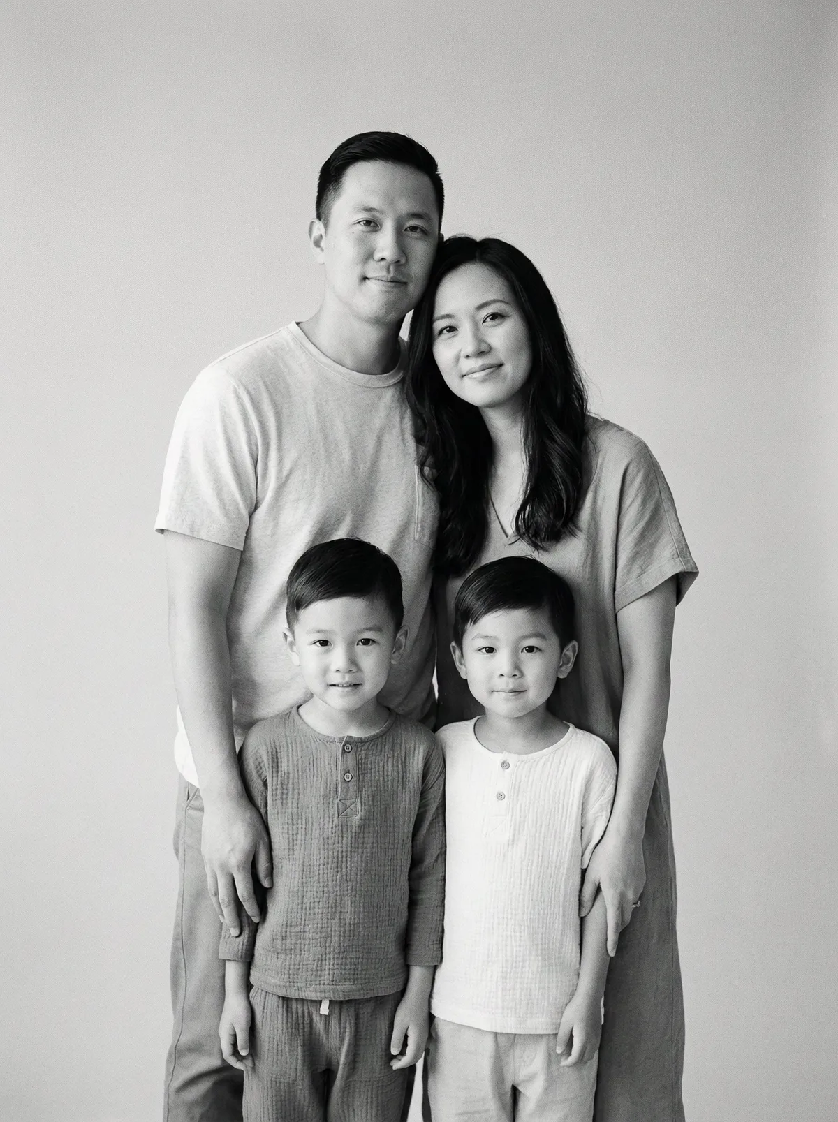 Семейный портрет в стиле minimal