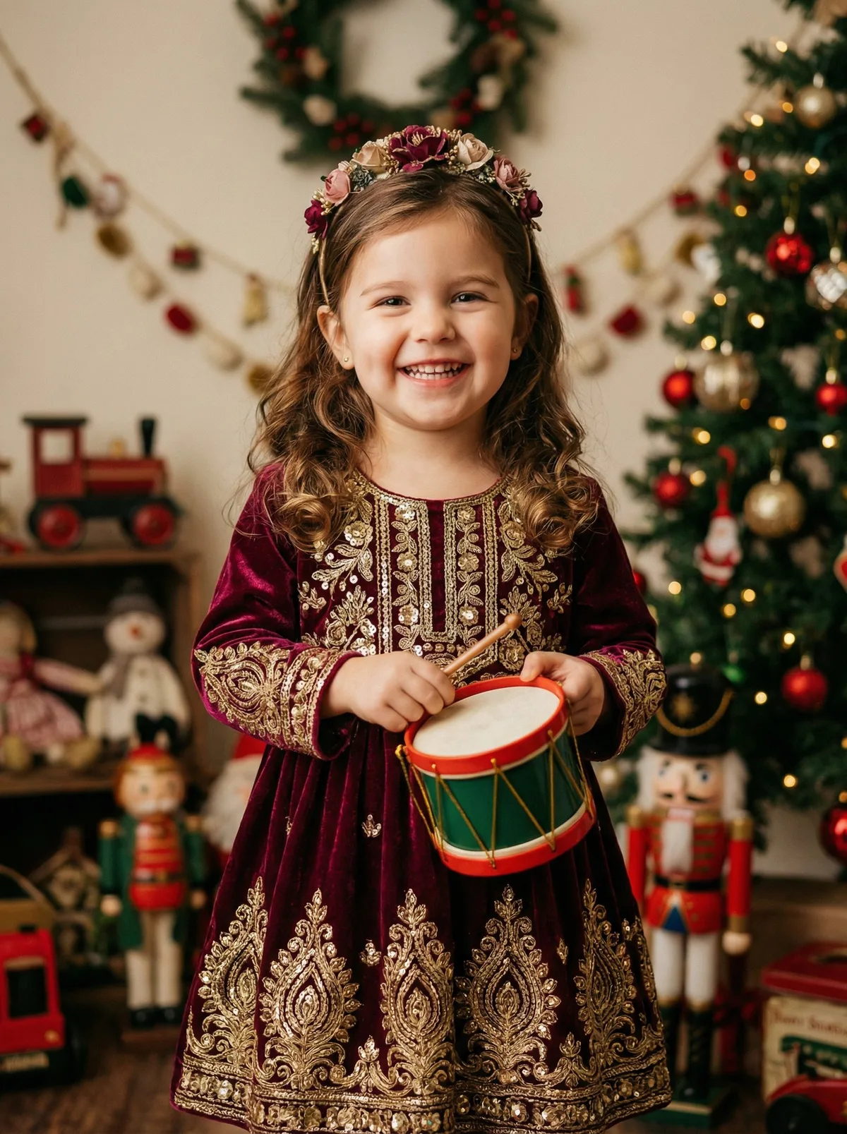 Ребенок в праздничной одежде